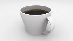 CUP OF COFFEE 3D model