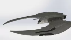 Cylon Raider from New Battlestar Galactica Series Free 3D model