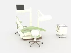 DENTAL EXAMINATION CHAIR 3D model