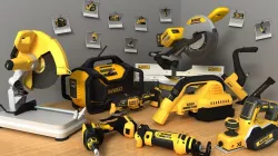 Dewalt 9 tools Low-poly  3D model