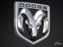 Dodge Emblem Free 3D model