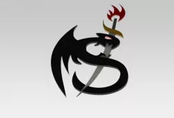 Dragon Sword Emblem Free 3D model