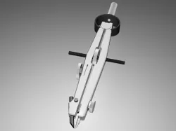 Drawing compass Free 3D model