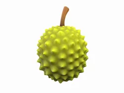 Durian 3D model