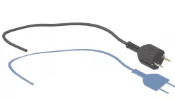 electric  cord Low-poly  3D model