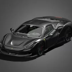  Ferrari 2020 3D model