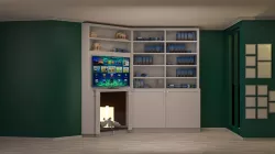 fireplace 3D model