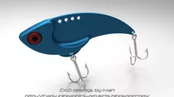 Fish Lures Binsky Free 3D model