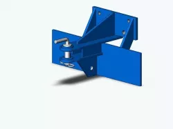 Front counterweight for tractor MTZ 80 Free 3D model