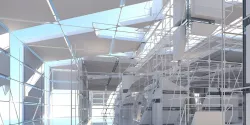 Futuristic Architectural Interior 16 3D model