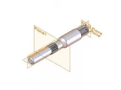 gear shaft Free 3D model