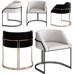 GIOPAGANI chair DEJA VU 3D model