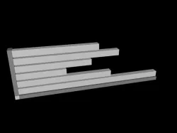 Graph Bars Free 3D model