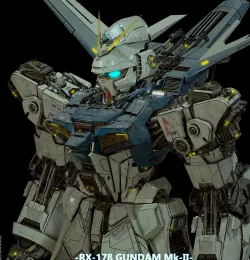 Gundam Face 3D model