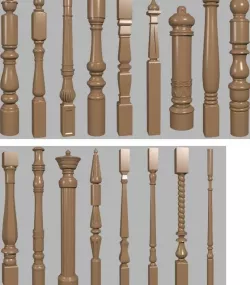 HANDRAILS  COLLECTION 3D model