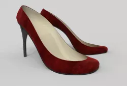 High heel shoes 3D model