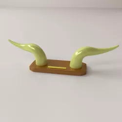 Horn Decor 3D model