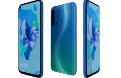Huawei Nova 5i Gradient Blue 3D model