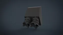 human engine Free low-poly  3D model