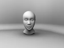 Human Head Free 3D model