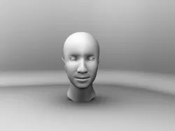 Human Head Free 3D model