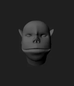 Human Head Free 3D model