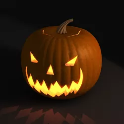 Jack-o-lantern Free 3D model