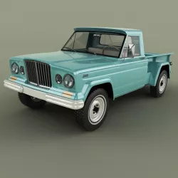Jeep Gladiator Thriftside SJ Pickup 3D model