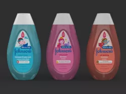 Johnsons Kid Shampoo 3D model