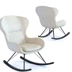 kare Rocking Chair Oslo 3D model