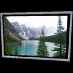 Lake Moraine Frame Free 3D model