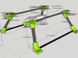 Landing Skids (Collapsible)