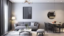 living room design  3D model