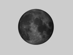 Low Poly Moon Free low-poly  3D model
