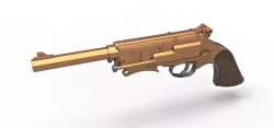 Malcolm Reynolds pistol from Firefly 3D model