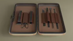Manicure set 3D model