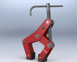 Manual Clamp Free 3D model