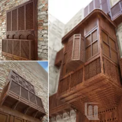 Mashrabiyas 3D Model Collection