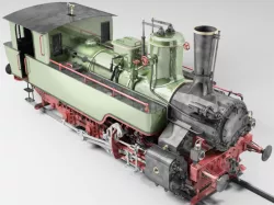 MAV 475 Steam Locomotive Tank Engine Free 3D model