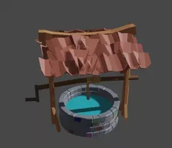 Medieval Well  3D model