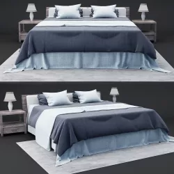 MODERN BED DESIGN  3D model