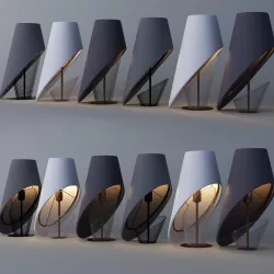 modern lamp design  3D model