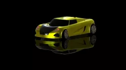 Modified Koenigsegg Agera Free 3D model
