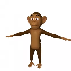 Monkey 3D model