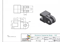 MS Clamp Free 3D model