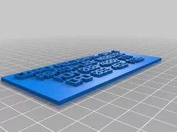 My Customized Simple Name Sign