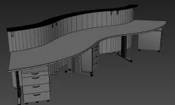 Office table 3D model