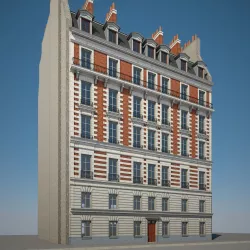  Old Building XX 3D model