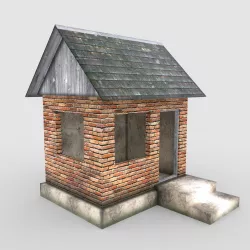  Old house 3D model