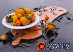 orange 3D model
